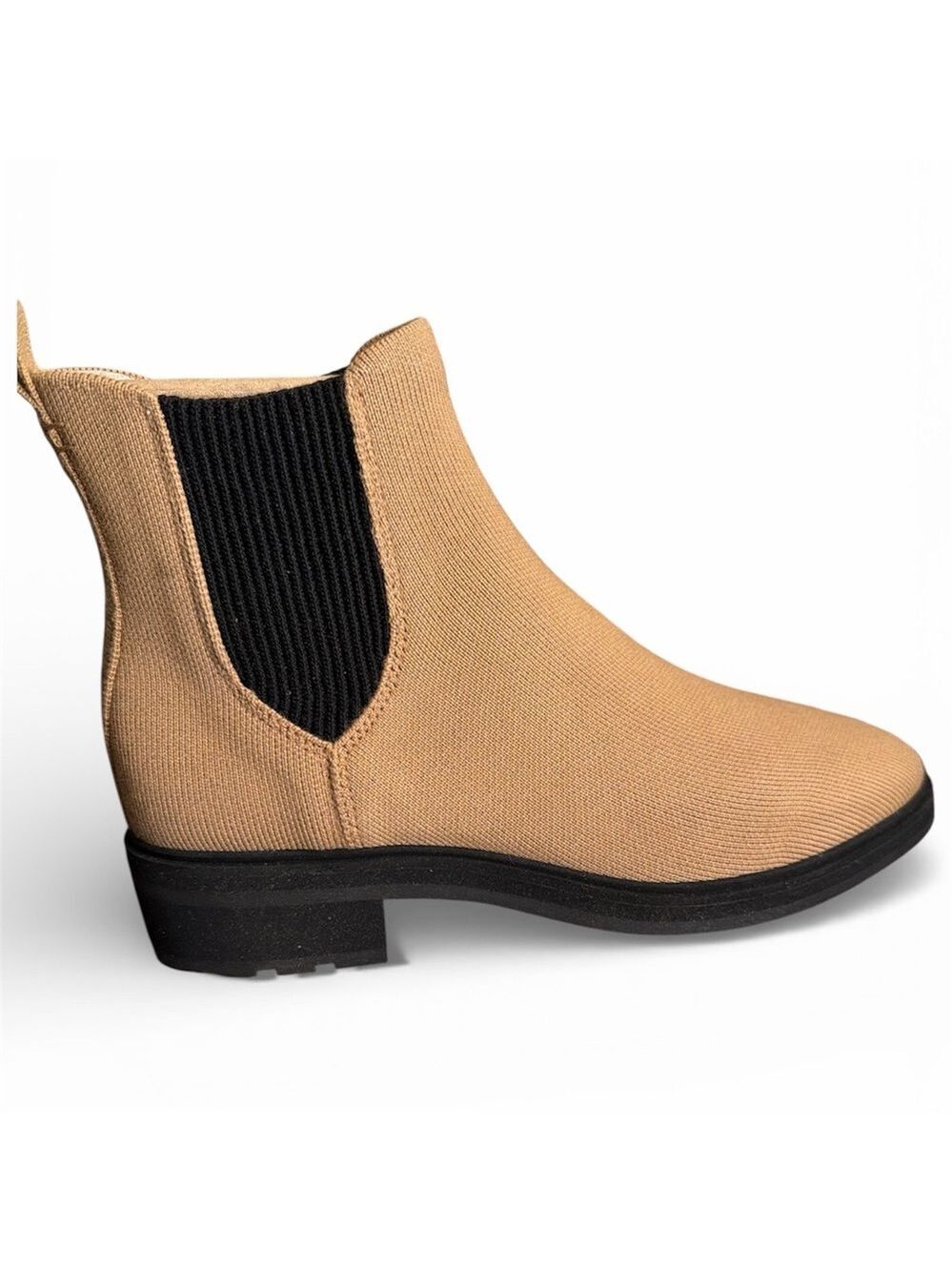 Rothy's The Lug Boot Chelsea Tan - Picture 4 of 8